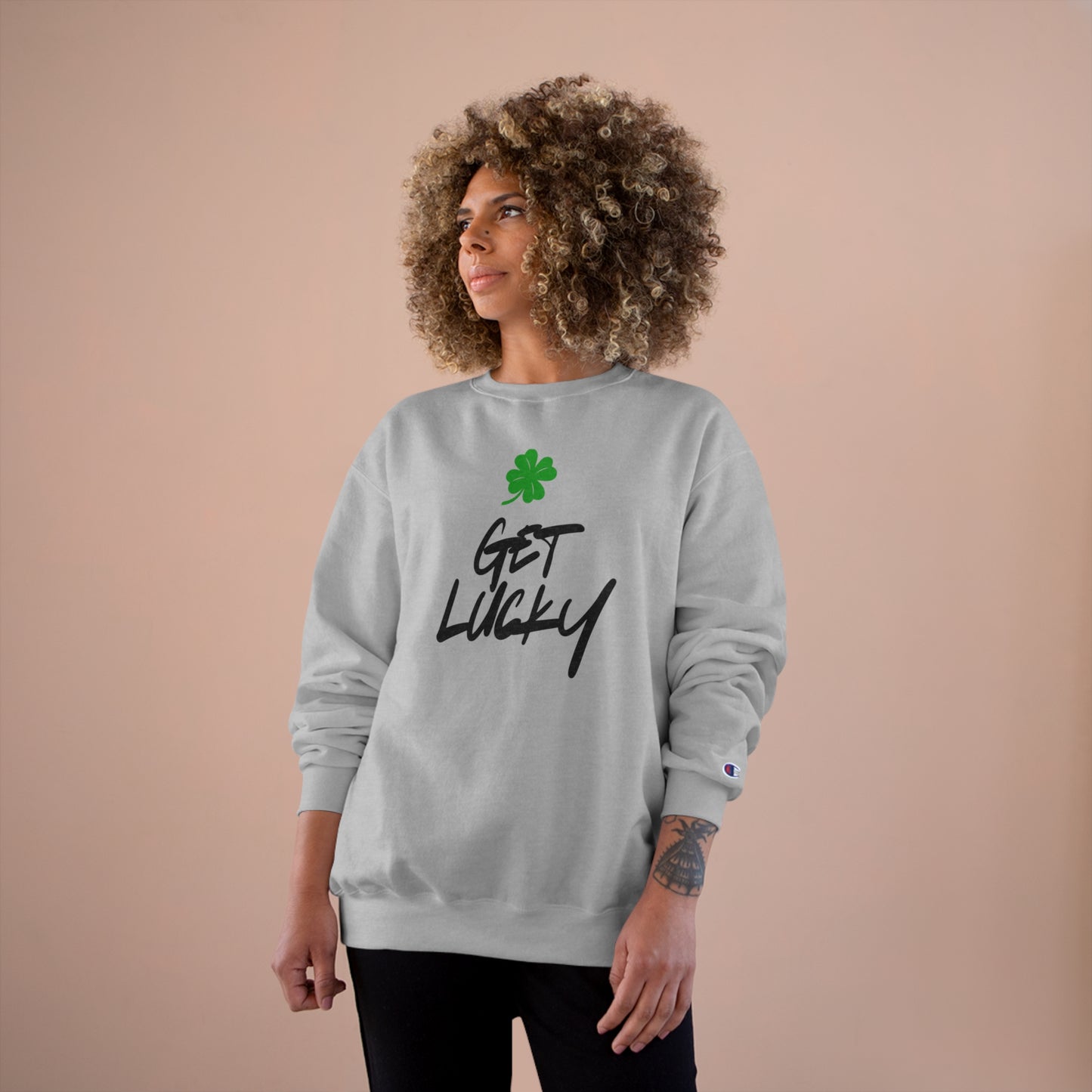 Get Lucky Champion Sweatshirt - St. Patrick's Day Irish Sweatshirt