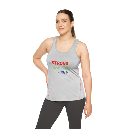 Racerback Tank Strong and Independent Women's Sports Top