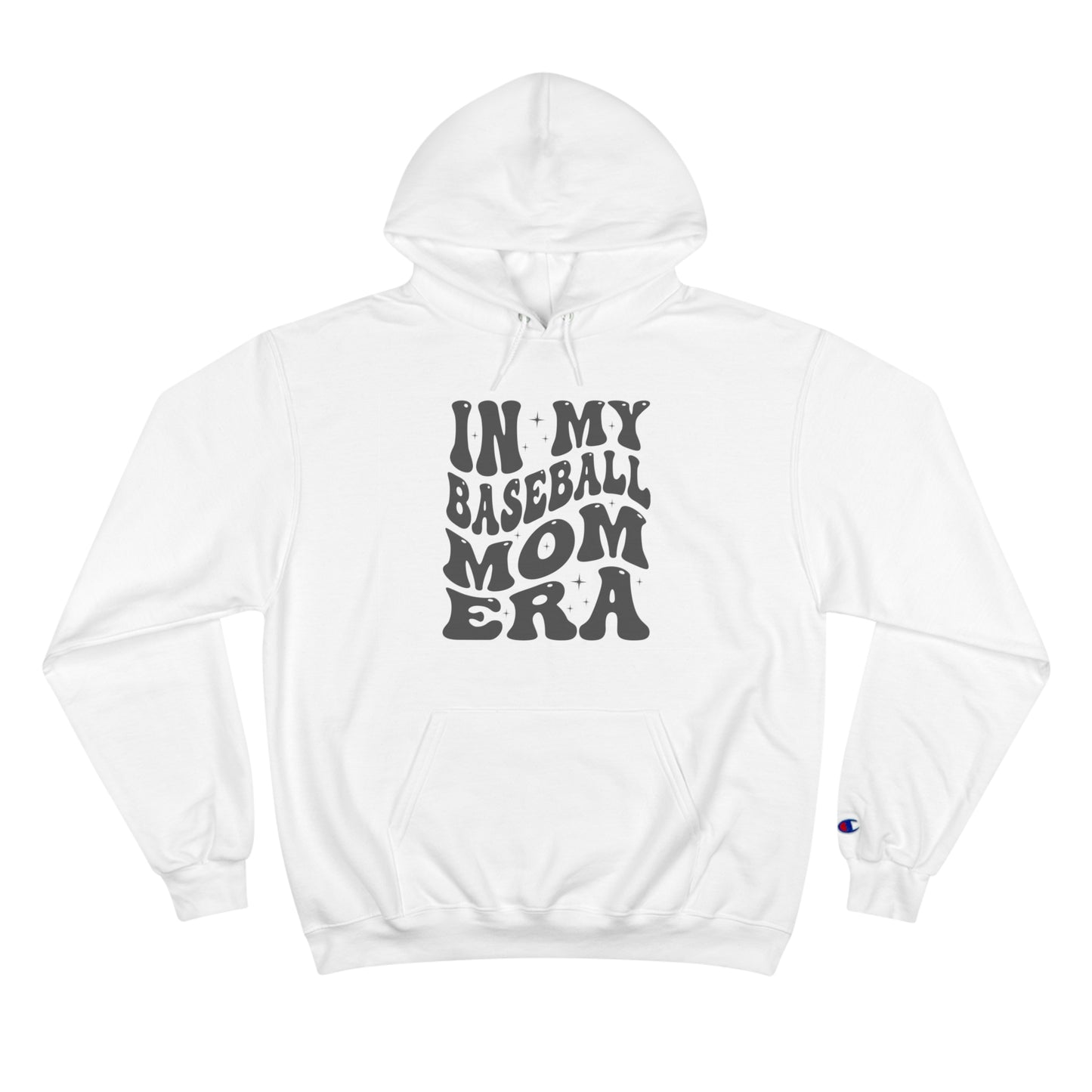 In My Baseball Mom Era Hoodie | Champion Sweatshirt for Sporty Moms | Perfect Gift for Baseball Season