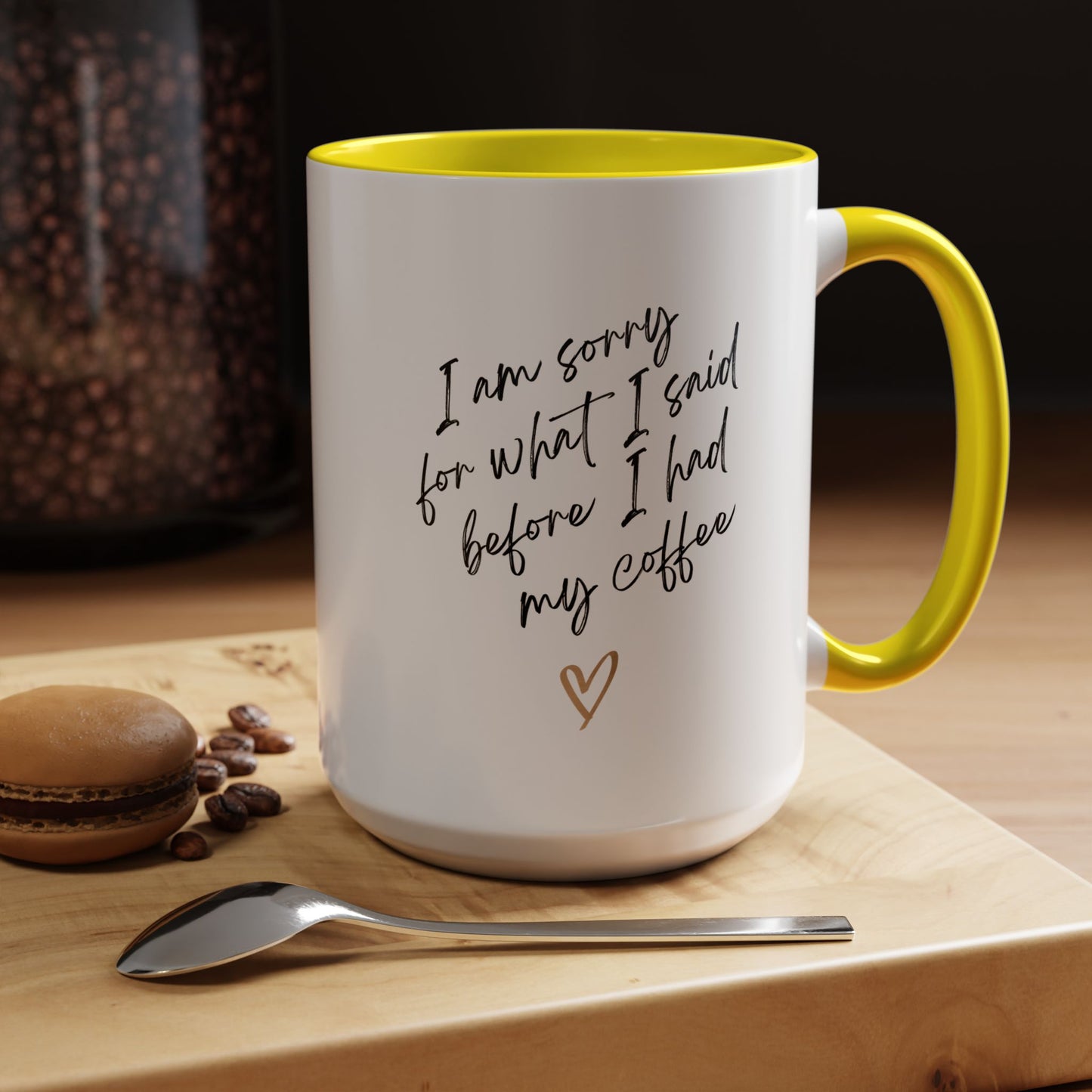 Two tone Accent Coffee Mug (11, 15oz)