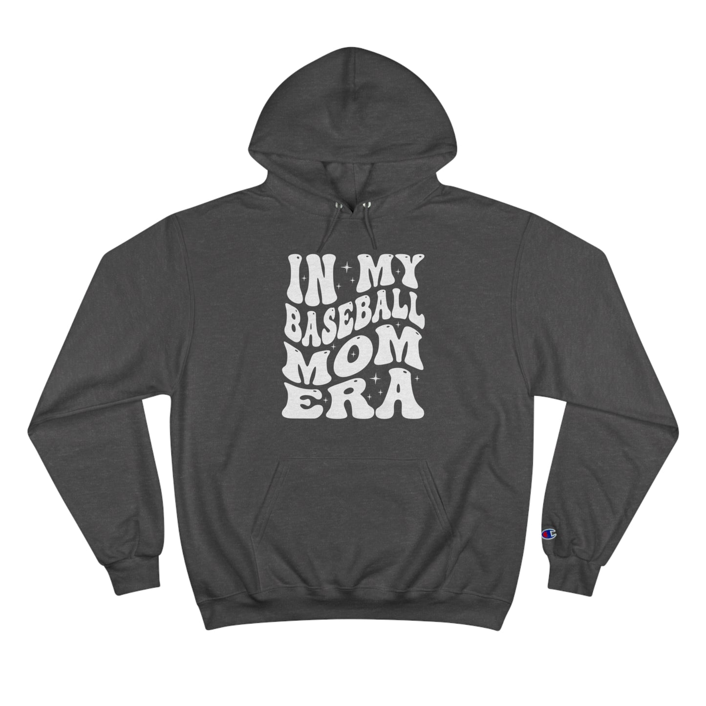 In My Baseball Mom Era Champion Hoodie - Cozy Gift for Sports Moms