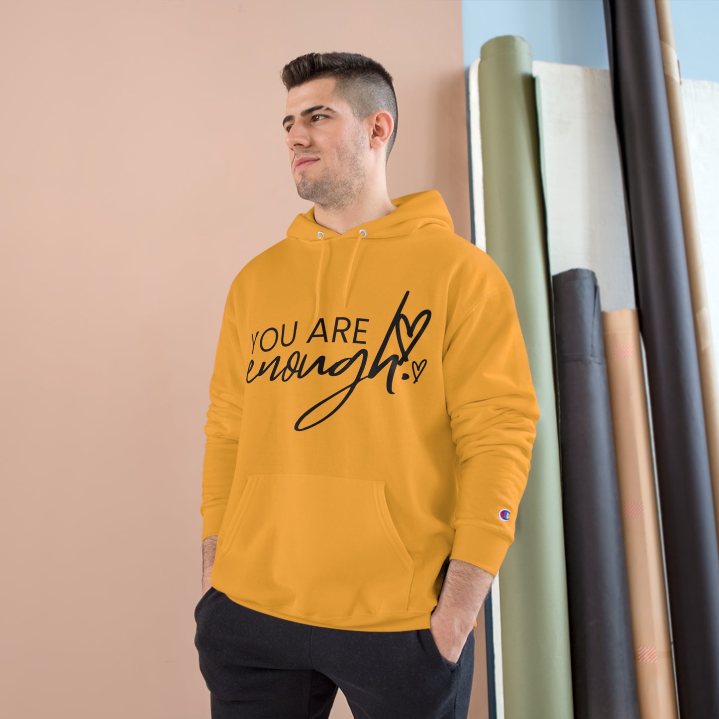 You Are Enough Champion Brand Hoodie