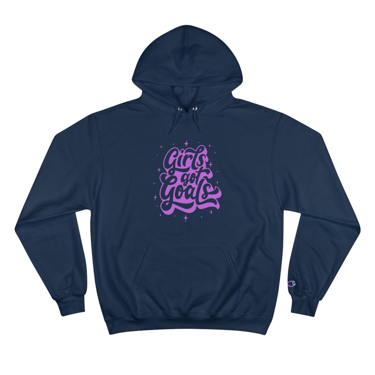 Inspirational Girls Goals Hoodie - Motivational Champion Pullover for Empowerment and Everyday Wear