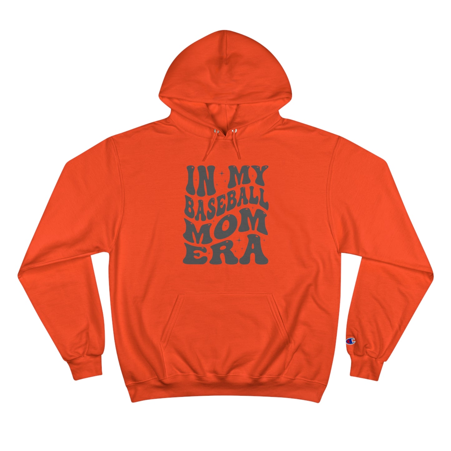 In My Baseball Mom Era Hoodie | Champion Sweatshirt for Sporty Moms | Perfect Gift for Baseball Season