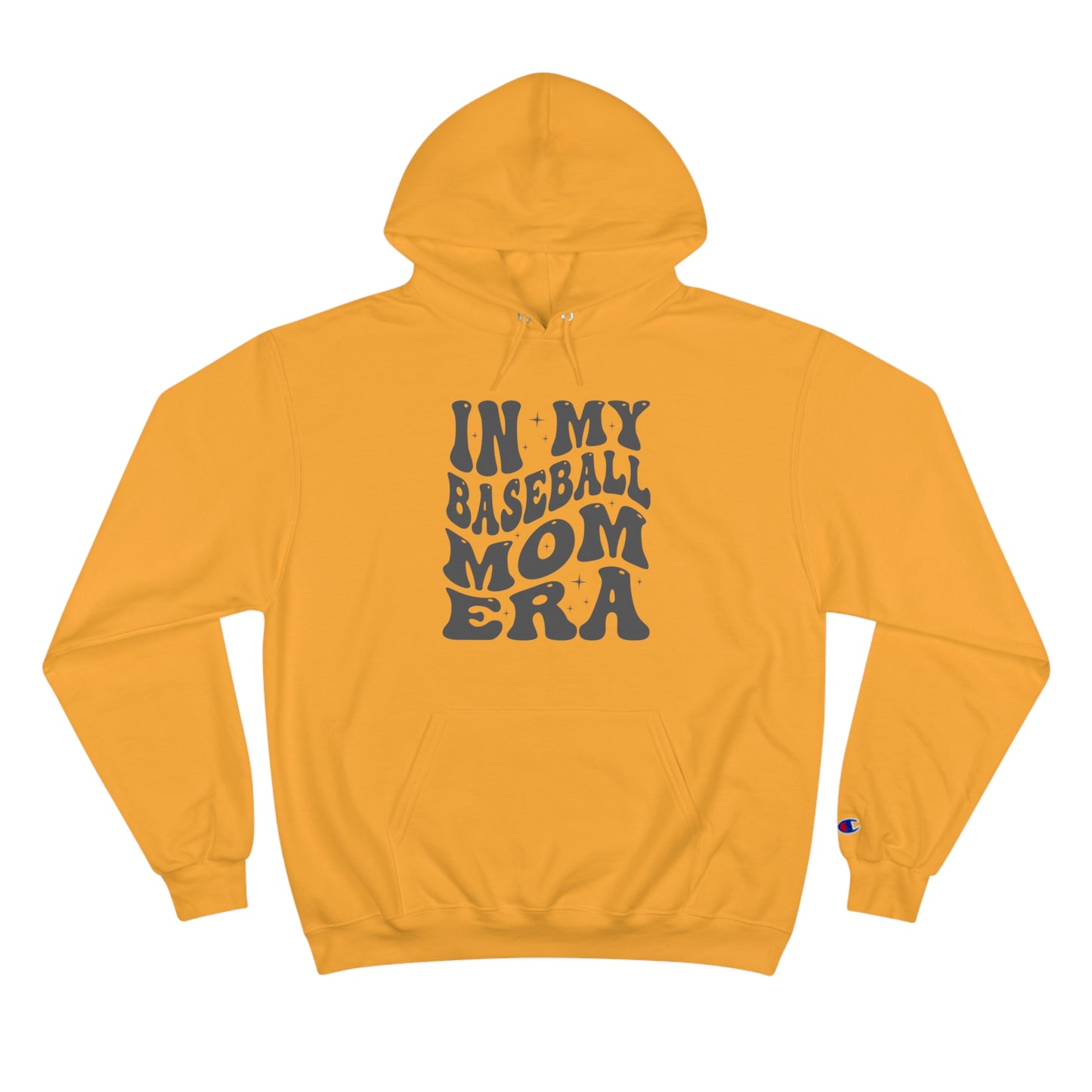 In My Baseball Mom Era Hoodie | Champion Sweatshirt for Sporty Moms | Perfect Gift for Baseball Season