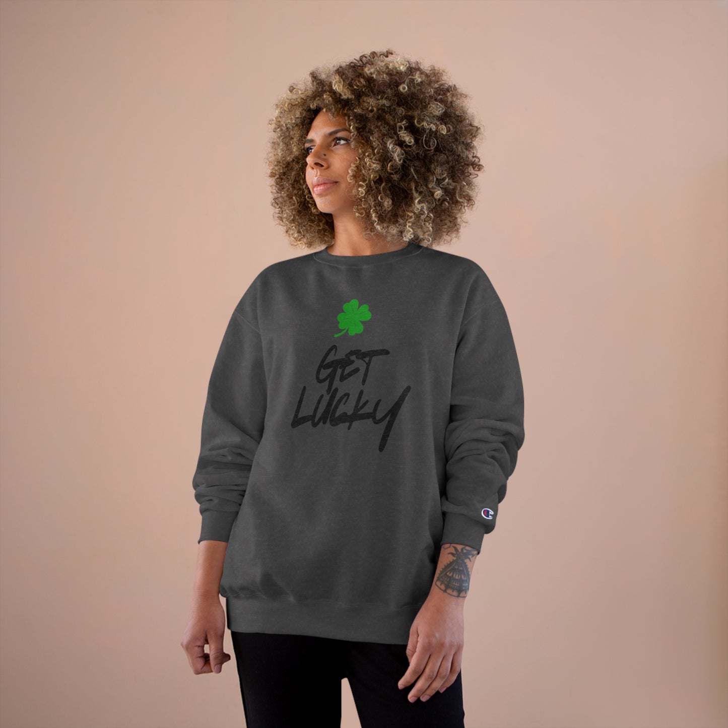 Get Lucky Champion Sweatshirt - St. Patrick's Day Irish Sweatshirt