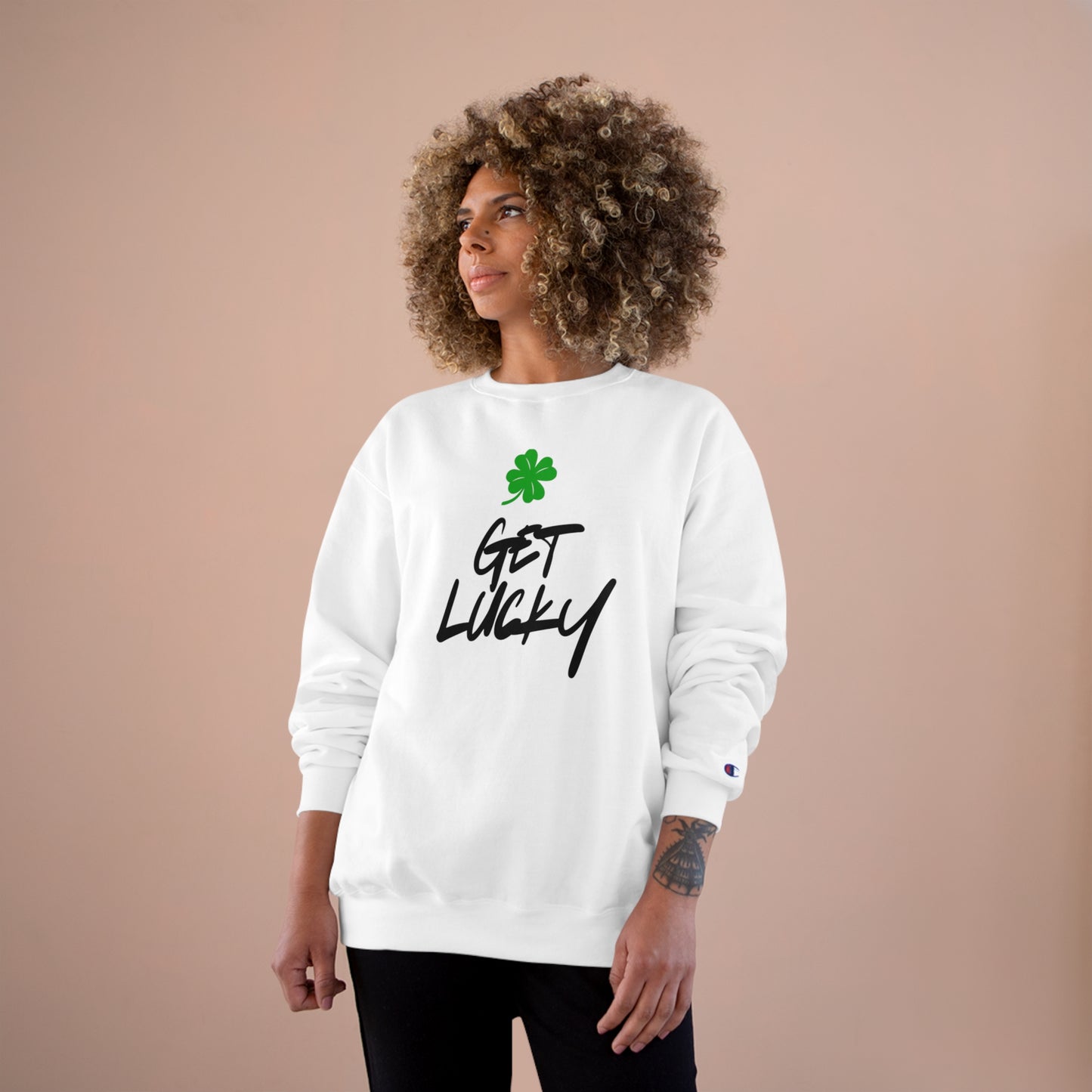 Get Lucky Champion Sweatshirt - St. Patrick's Day Irish Sweatshirt