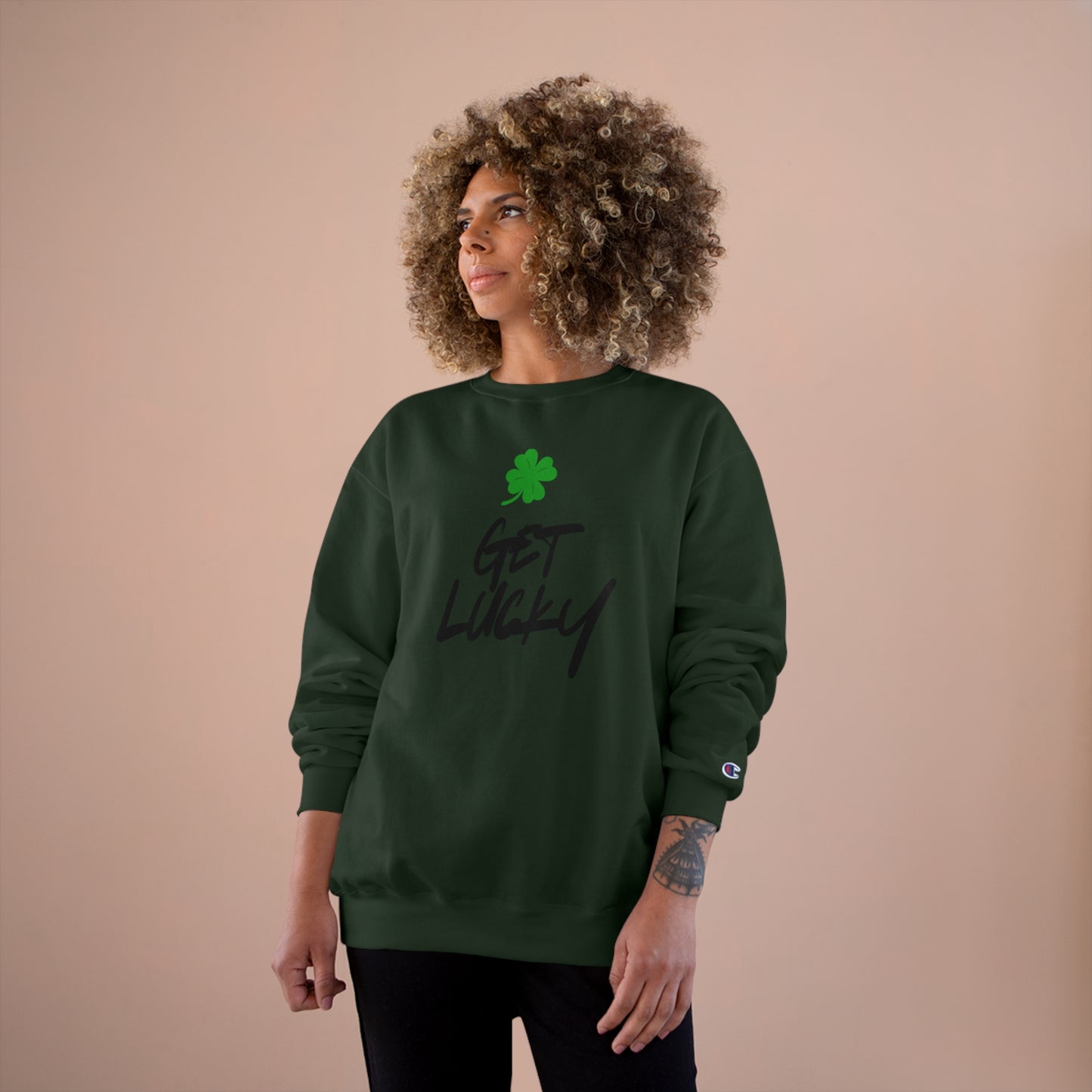 Get Lucky Champion Sweatshirt - St. Patrick's Day Irish Sweatshirt