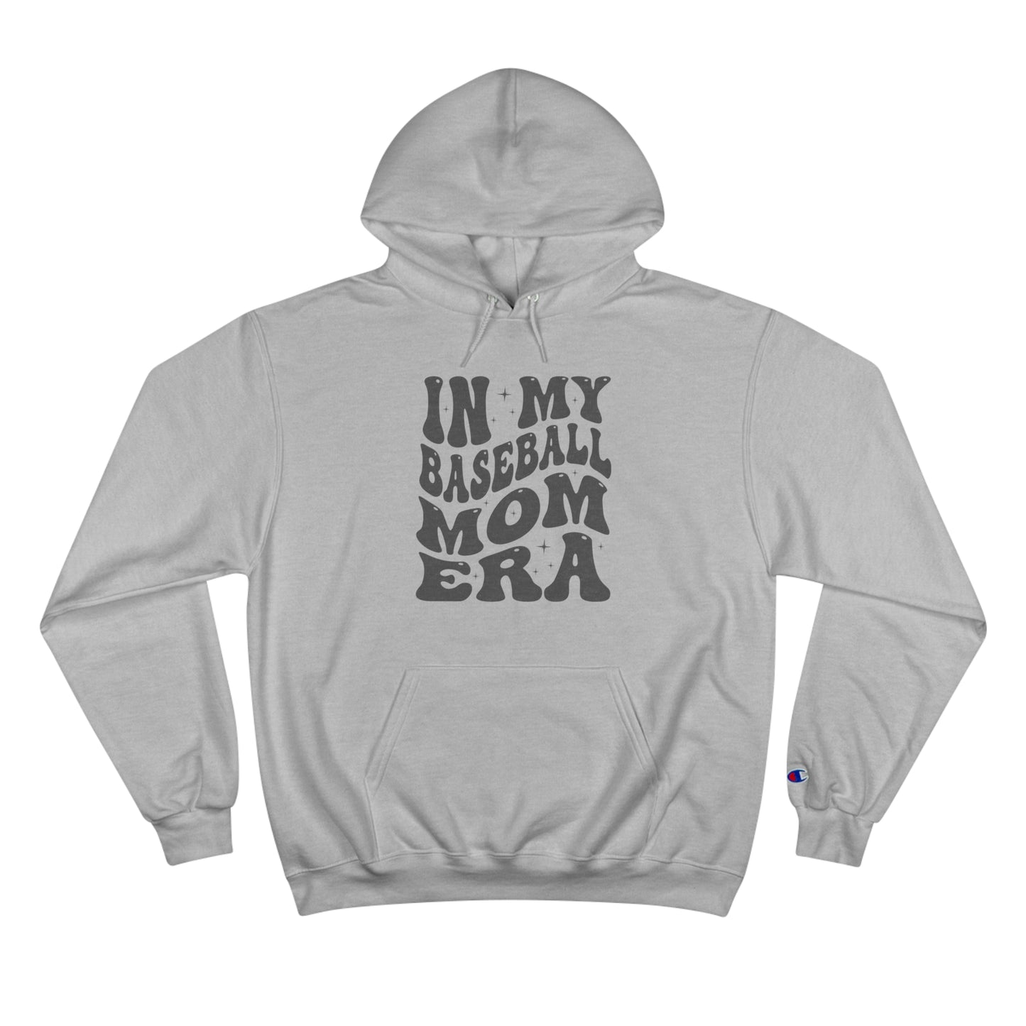 In My Baseball Mom Era Hoodie | Champion Sweatshirt for Sporty Moms | Perfect Gift for Baseball Season