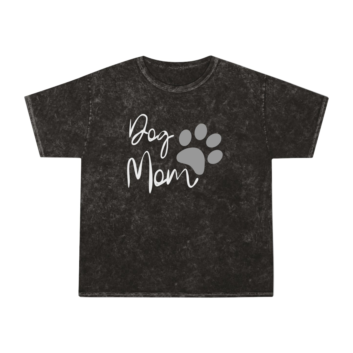 Dog Mom Mineral Wash Unisex T-Shirt