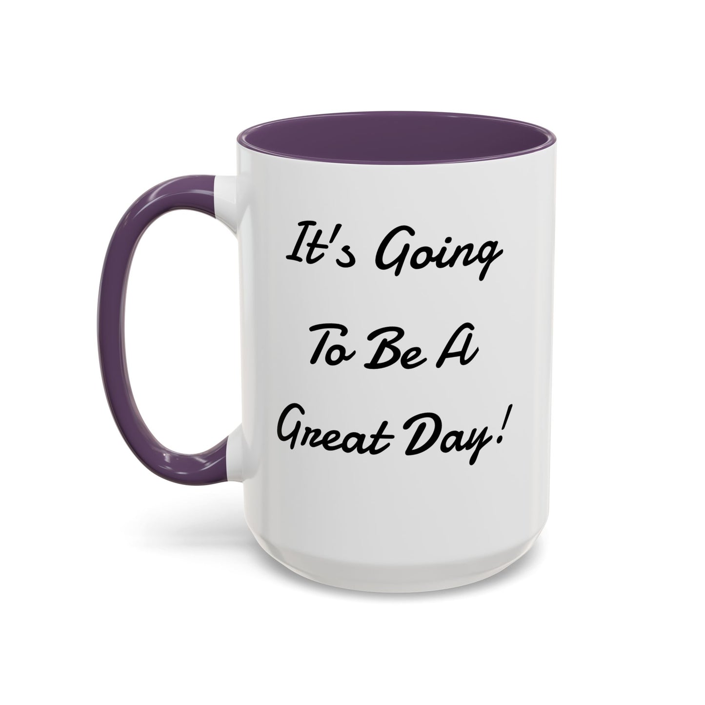 Every day is a new Start in Two tone Accent Coffee Mug (11, 15oz)