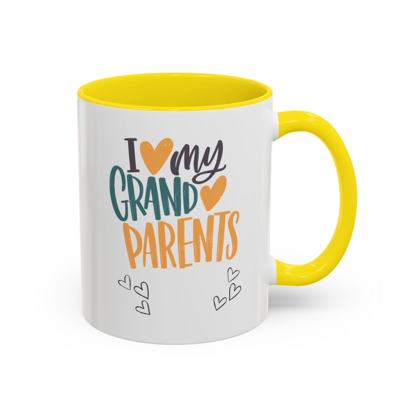 I love my Grandparents Coffee Mug (11, 15oz)