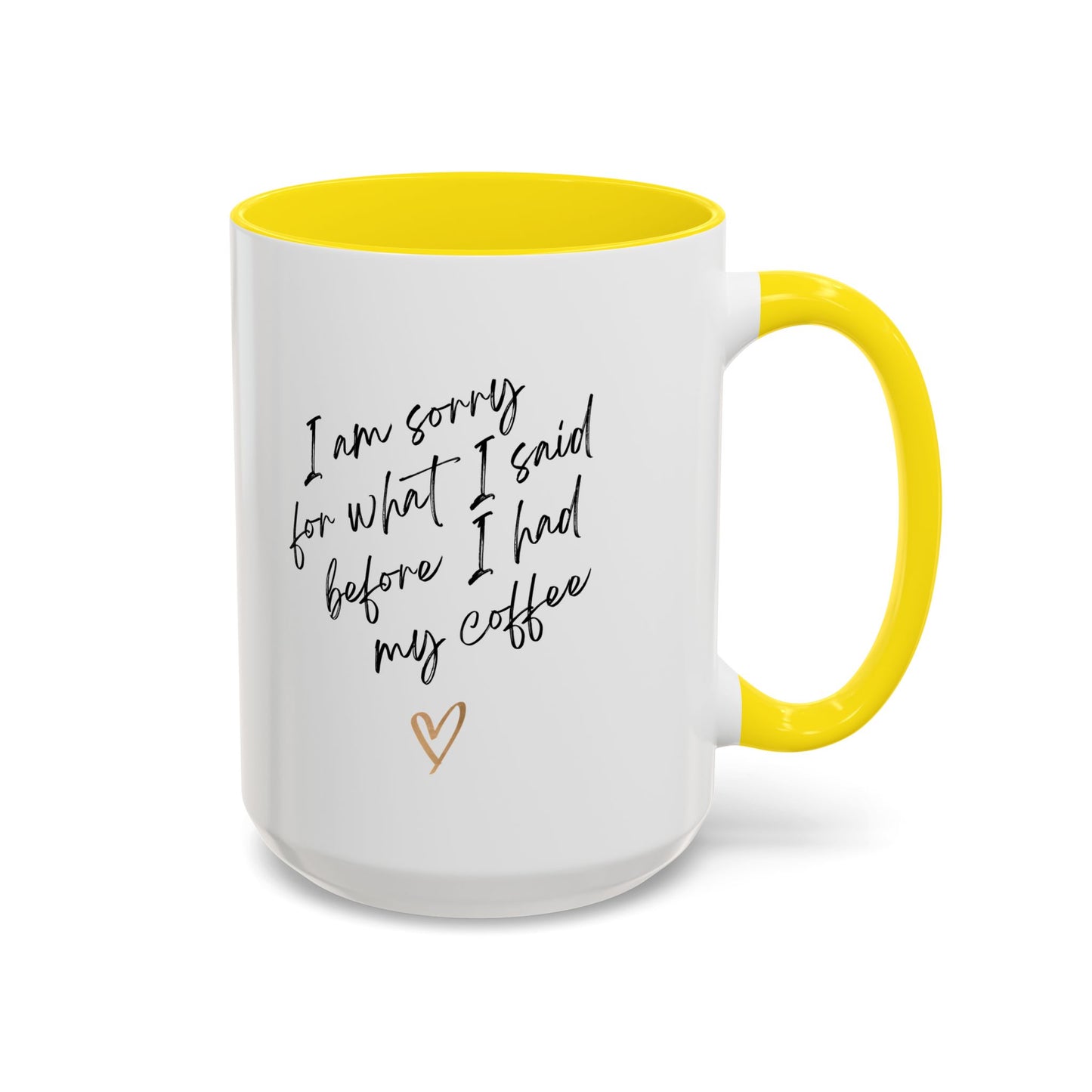 Two tone Accent Coffee Mug (11, 15oz)