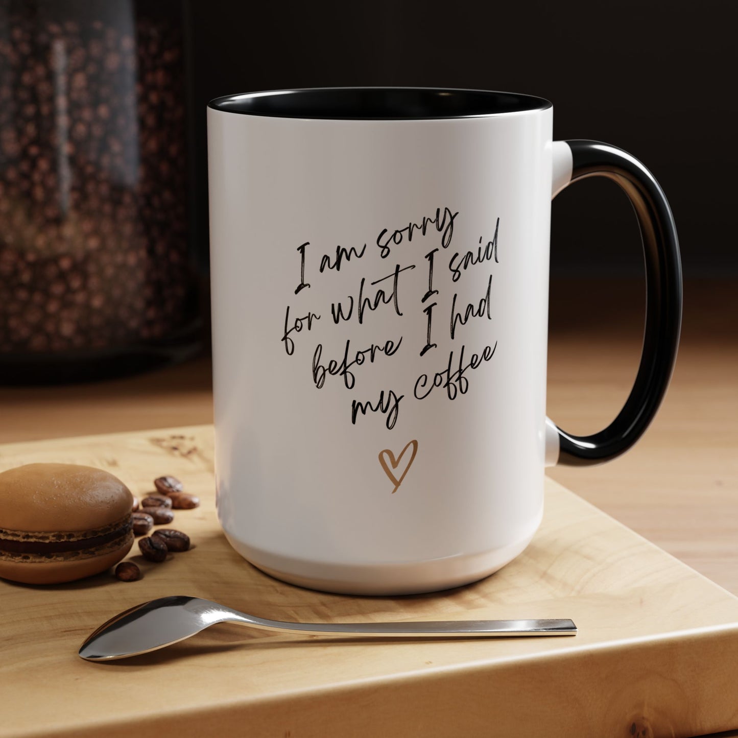 Two tone Accent Coffee Mug (11, 15oz)