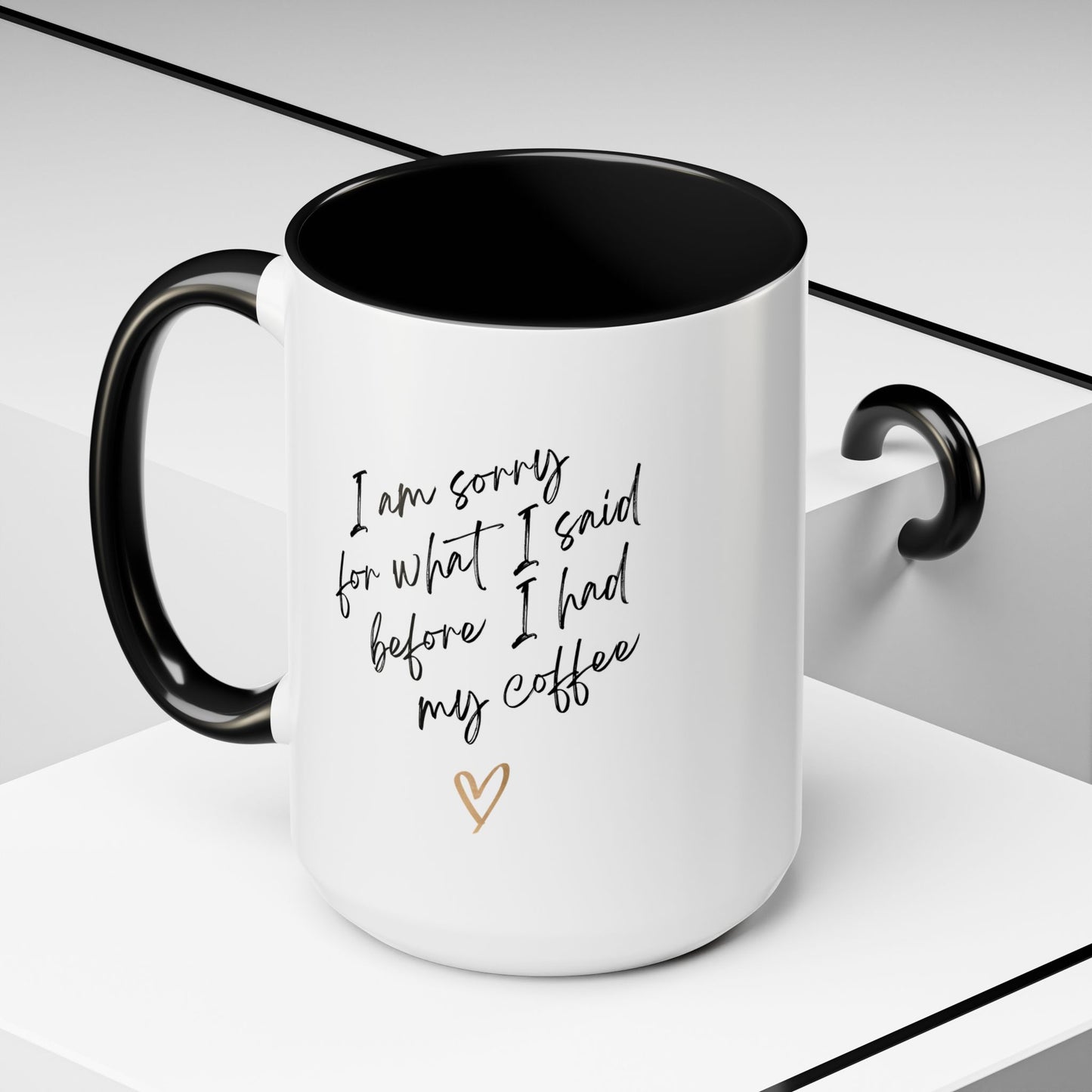 Two tone Accent Coffee Mug (11, 15oz)