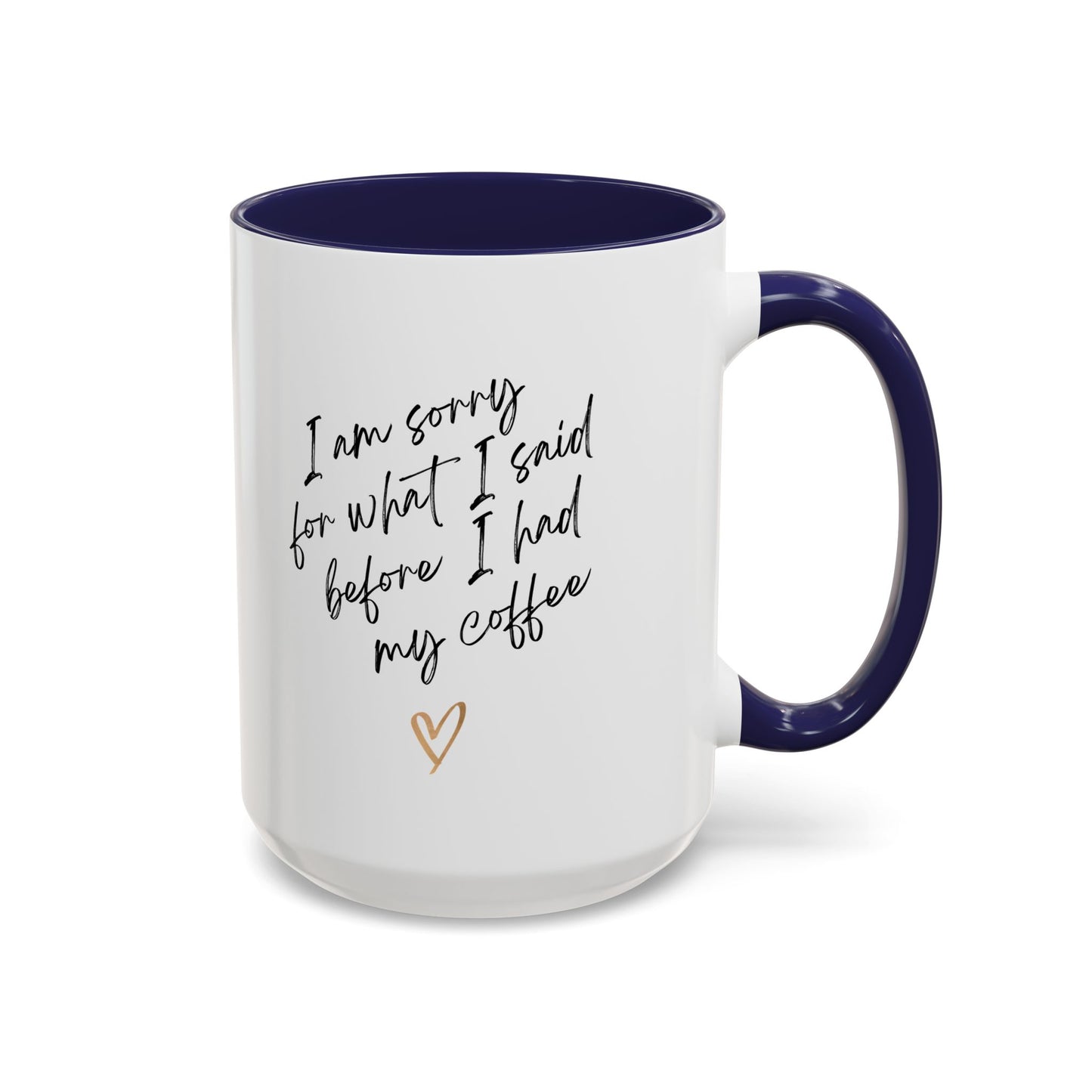 Two tone Accent Coffee Mug (11, 15oz)