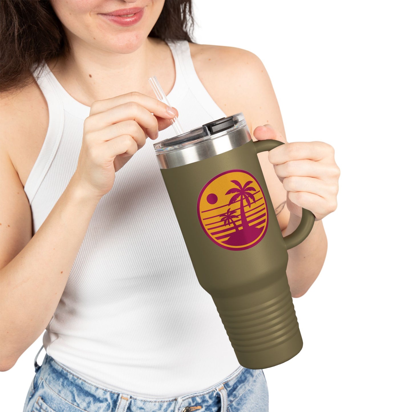 Insulated Travel Mug, 40oz