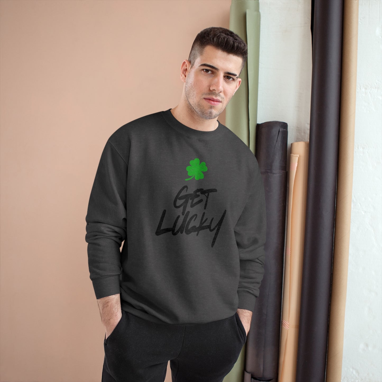 Get Lucky Champion Sweatshirt - St. Patrick's Day Irish Sweatshirt