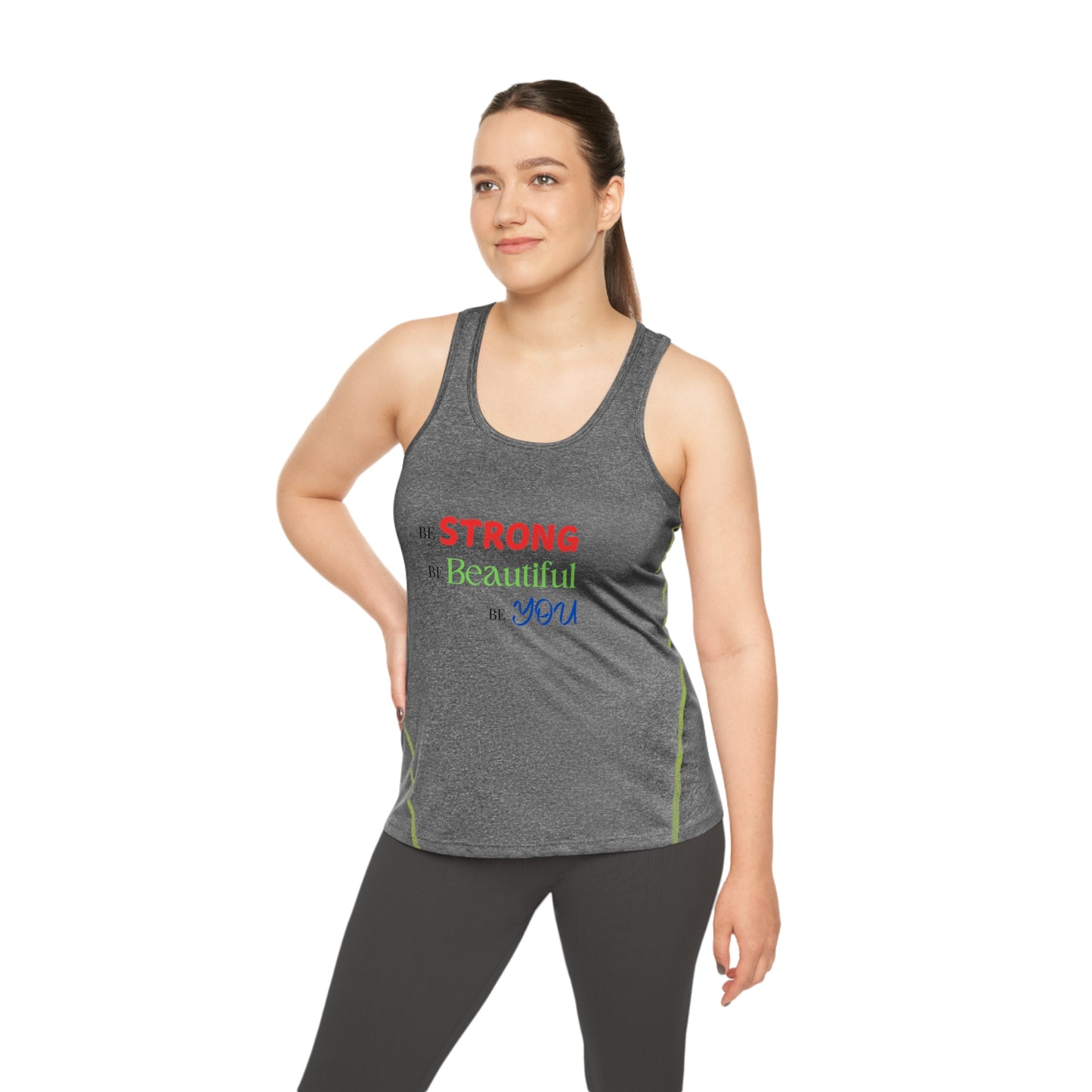 Racerback Tank Strong and Independent Women's Sports Top