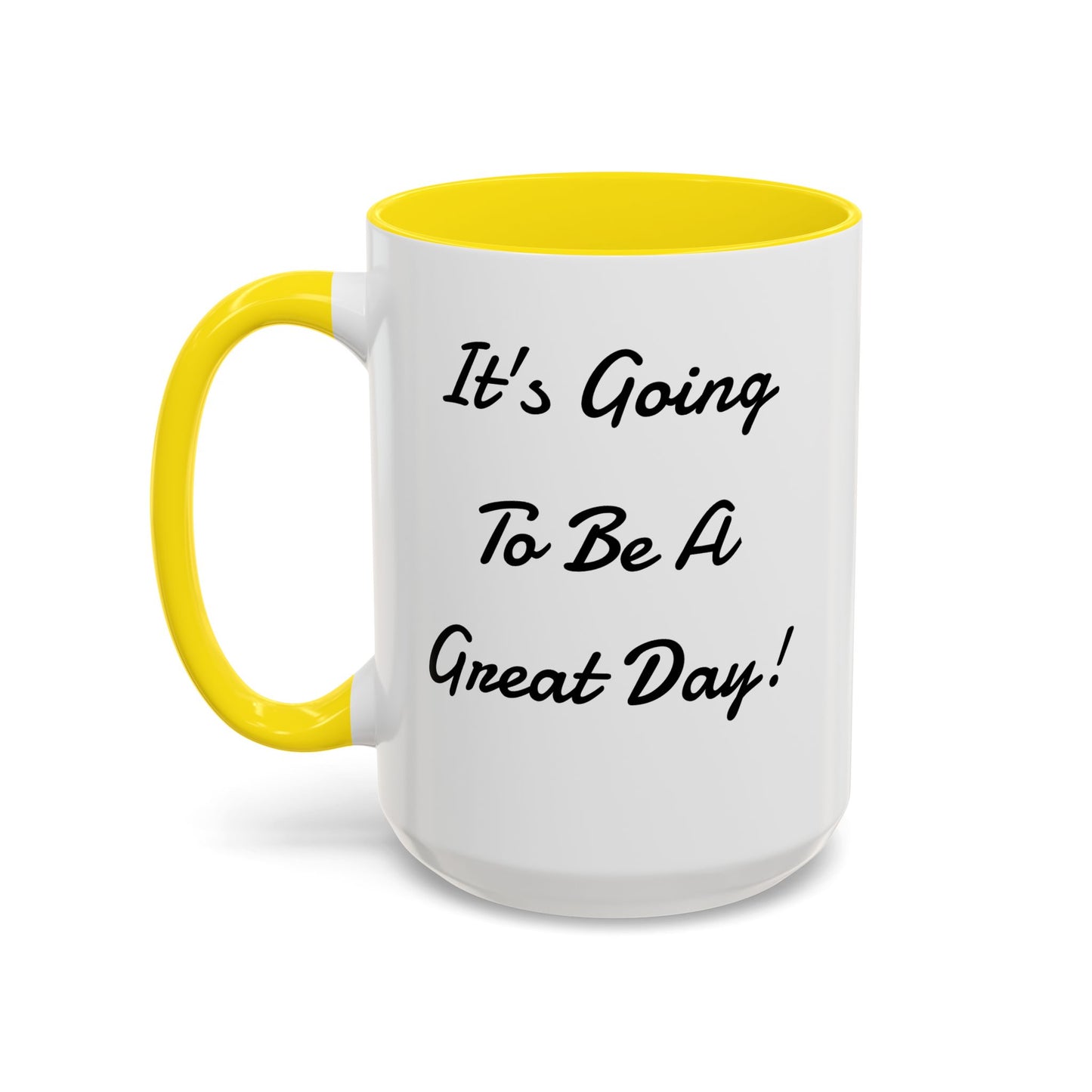 Every day is a new Start in Two tone Accent Coffee Mug (11, 15oz)